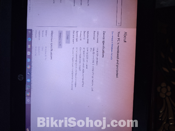 Hp Leptop, Desktop-Cbf81oo, itel(R) Core i3